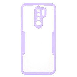 Coque en TPU + acrylique violet pour votre Xiaomi Redmi 9