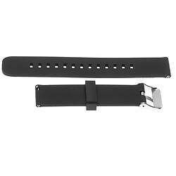 vhbw bracelet L compatible avec LG Watch Sport montre connectée - 12.2cm + 8.5cm silicone noir