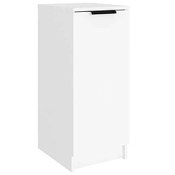 vidaXL Armoire à chaussures Blanc 30x35x70 cm Bois d'ingénierie