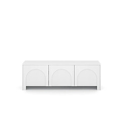 Vivaldi Meuble TV ARCO 3D Blanc