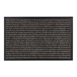 RUGSX Paillasson antidérapant pour les mètres courants DURA 1861 extérieur, intérieur, sur caoutchouc - beige 100x120 cm