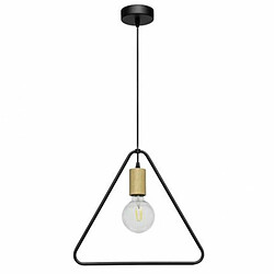 Paris Prix Lampe Suspension Déco Carsten 110cm Chêne Huilé