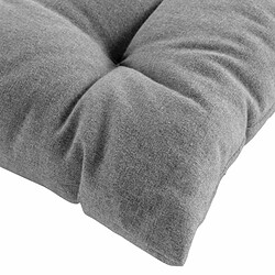 Avis Paris Prix Coussin de Chaise Mistral 40x40cm Gris Chiné