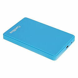 Boîtier pour disque dur CoolBox COO-SCG2543-5 2,5" USB 3.0 Bleu Blue USB USB 3.2 Sata II