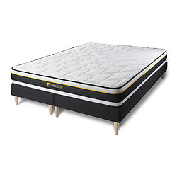 Sleepfit Ensemble double sommier 90x200 + matelas SOFT 180x200