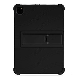 Coque en silicone Souple avec béquille noir pour votre Apple iPad Pro 11 pouces (2020)/(2018)/Air (2020)