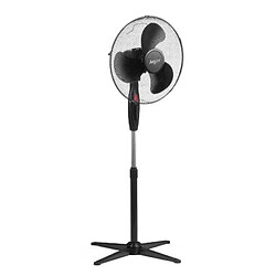 Argon Ventilateur sur Pied Noir 45 W 43 x 60 x 102 cm