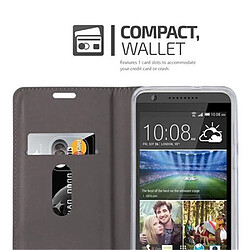 Avis Cadorabo Coque HTC Desire 820 Etui en Gris