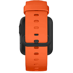 Avizar Bracelet pour Xiaomi Mi Watch Lite / Redmi Watch Silicone Doux Ardillon Orange