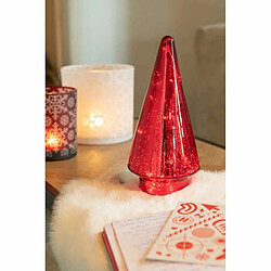 Acheter Paris Prix Sapin de Noël en Verre Led 24cm Rouge