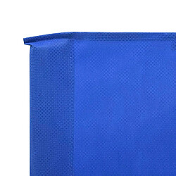 Avis vidaXL Paravent 3 panneaux Tissu 400 x 120 cm Bleu azuré