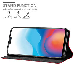 Cadorabo Coque Vivo X21 Etui en Rouge pas cher