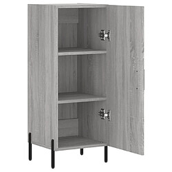 Acheter vidaXL Buffet Sonoma gris 34,5x34x90 cm Bois d'ingénierie