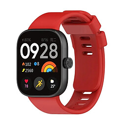 NIS Bracelet Phonecare Smoothsilicone Compatible avec Xiaomi Redmi Watch 4 - Rouge