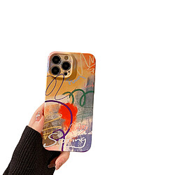 General Coque fine de protection pour téléphone portable, coque fine de protection pour téléphone portable Iphone 12 Pro Max, coque pour téléphone portable Creative Art Graffiti, le meilleur cadeau pour petit ami et petite amie