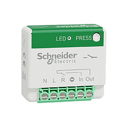 actionneur micro-module - relais no/nf - odace sans fil - schneider electric s520192