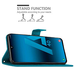 Avis Cadorabo Coque Samsung Galaxy A40 Etui en Bleu