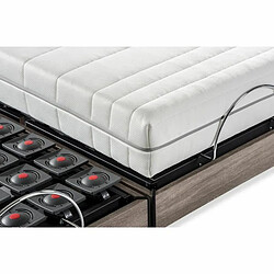 Avis DEKO DREAM Ensemble matelas + sommier relaxation électrique- 2 x 80 x 200 cm - Matelas ressorts ensachés