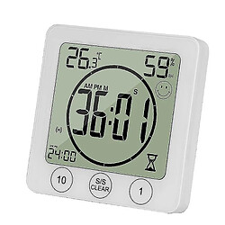 Universal Horloge murale salle de bain lcd douche étanche minuterie