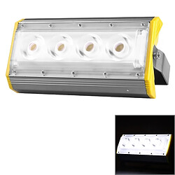 Wewoo Projecteur LED LS50A 50W 4 LEDs 5000 LM 3000-6000 K IP65 Étanche Nouvelle Conception Linéaire Projet-lumière Lampe D'inondation Lampe, AC 100-240 V Lumière Blanche