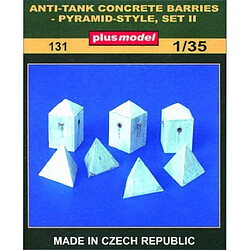 Panzerbarrikaden Pyramidenform Set II - 1:35e - Plus model