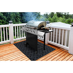 Avis RUGSX Tapis de protection pour barbecue VECTRA 900 pour terrasse, extérieur - anthracite 100x200 cm