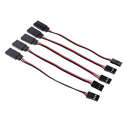 Acheter 5x 26 # Fil D'extension De Bus De Servomoteur Noir, Rouge Et Blanc 100mm