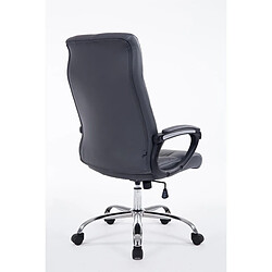 Avis Decoshop26 Fauteuil chaise de bureau sur roulettes ergonomique hauteur réglable mécanisme de basculement PVC gris BUR10049