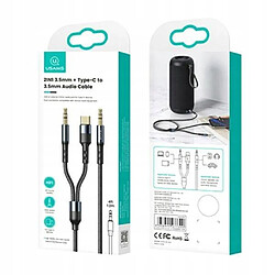 Acheter GUPBOO Câble Adaptateur 2x Mini Jack 3.5MM AUX USB-C, USAMS,JL2128