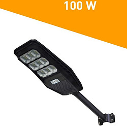 Tradex SOLAIRE LED 100 WATTS CAPTEUR PIR SUPPORT TÉLÉCOMMANDE