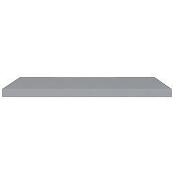 Avis vidaXL Étagère murale flottante gris 90x23,5x3,8 cm MDF