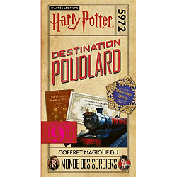 Destination Poudlard, Harry Potter : platform 9 3-4 : coffret magique du monde des sorciers