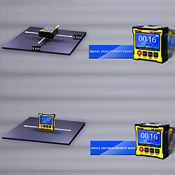 Avis inclinomètre de rapporteur d'angle numérique LCD