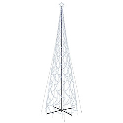 vidaXL Arbre de Noël cône 3000 LED Blanc froid 230x800 cm