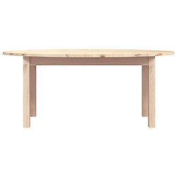 Maison Chic Table basse,Table Console Table d'appoint, Table pour salon 110x55x45 cm Bois massif de pin -MN89020 pas cher