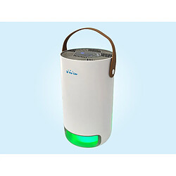 Purline Purificateur d'air avec filtre HEPA, PM2, ioniseur, lampe UV, 3 vitesses et mode AUTO pour 15m2. pas cher