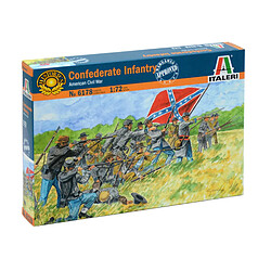 Italeri Figurines militaires : Infanterie Confédérée (Guerre de Sécession)