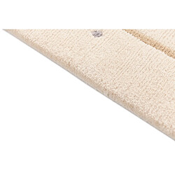 Vidal Tapis de couloir en laine 302x84 beige Darya pas cher