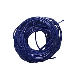 Acheter 10m Fil De Nylon Ciré Chaîne De Cordon Tissu En Forme De Bijoux 1.5mm Royalblue