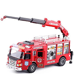 Universal 1:50 Modèle d'alliage de la série Fire Rescue, Simulation Die Casting Engineering Model, Children's Fun Toy