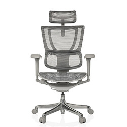 Chaise de bureau / fauteuil de direction ERGOHUMAN SLIM ULTRA G GEN2 tissu résille gris hjh OFFICE