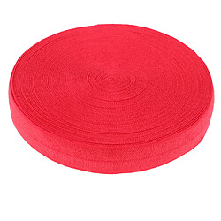 10 mètres de bandes de couture en coton élastique largeur 15mm rouge pas cher