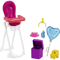 Acheter Mattel Barbie Coffret Anniversaire Skipper Babysitter Inc avec Accessoires Multicolore