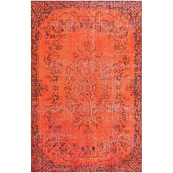 Vidal Tapis de laine 302x193 rouge Ultra Vintage