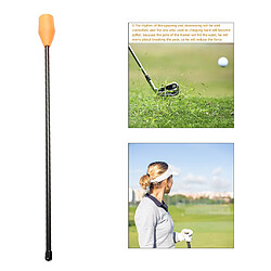 Avis 19 Pouces Golf Swing Trainer Corrector Club Strength Golf Flex Training Aid Womens