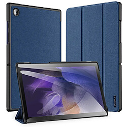 Etui en PU + TPU DUX DUCIS antichoc, fonction d'éveil/veille automatique bleu pour votre Samsung Tab A8 2021