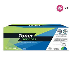 TONER SERVICES Lexmark CS317/CS417/CS517 Cartouche de toner compatible LCX417M