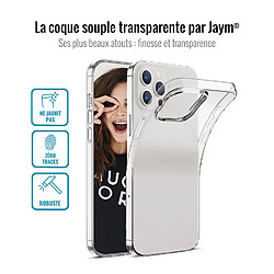 JAYM - Coque Souple Transparente pour Oppo Reno 6 (5G) ? Souple et résistante - Traitement Anti-jaunissement ? Anti-bulles