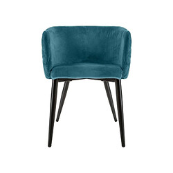 Acheter Atmosphera, Createur D'Interieur Fauteuil Marlo Bleu canard - Atmosphera