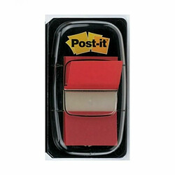 Notes Adhésives Post-it Index 25 x 43 mm Rouge (3 Unités)